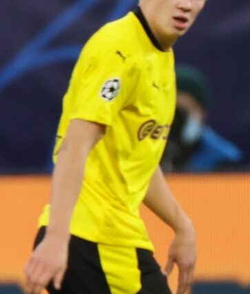 Erling Haaland 2020 (cropped)