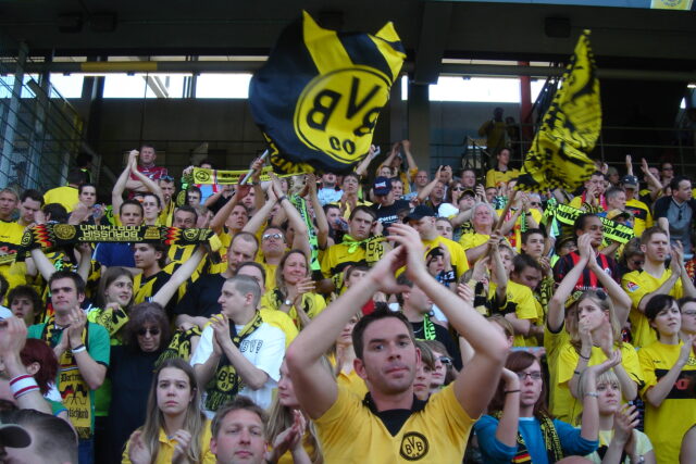 Fans von Borussia Dortmund 2005